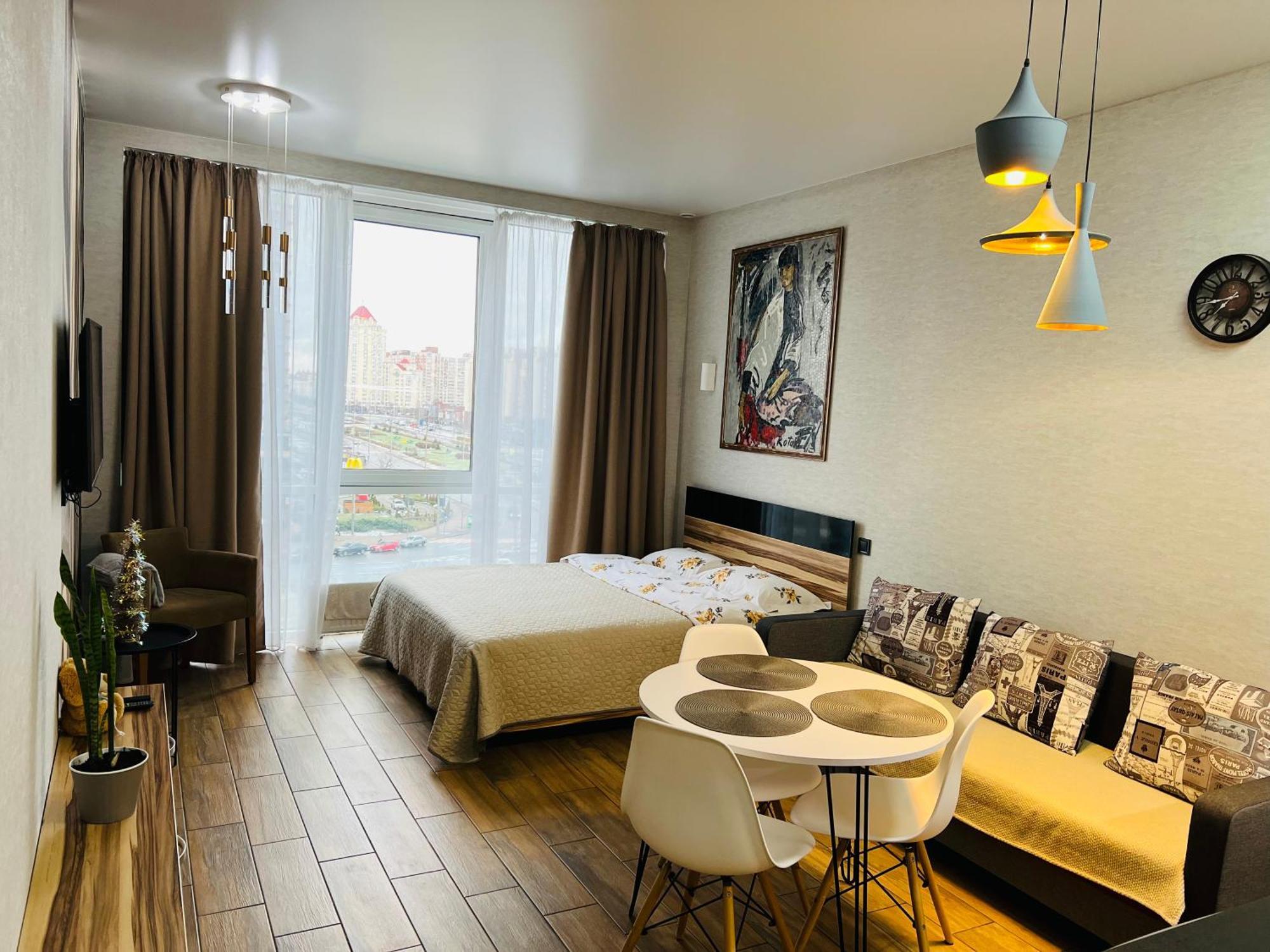 Apartment Smart Plaza Obolon' Kiev Eksteriør bilde
